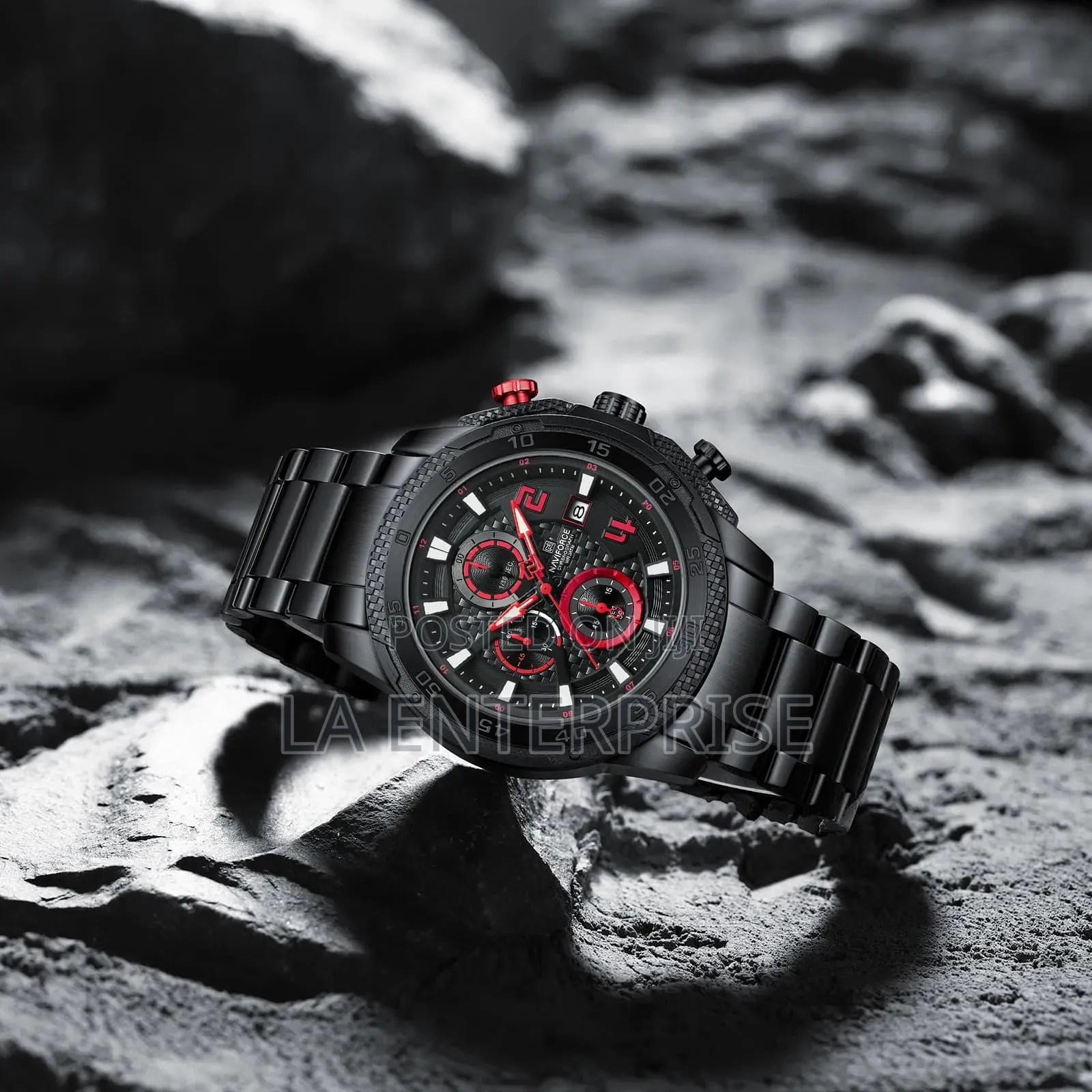 Naviforce Luxury Black Watch