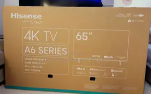 Hisence 65" A6 Series New 2025 10 Years Warranty Free Delivery