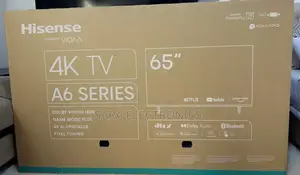 Hisence 65" A6 Series New 2025 10 Years Warranty Free Delivery