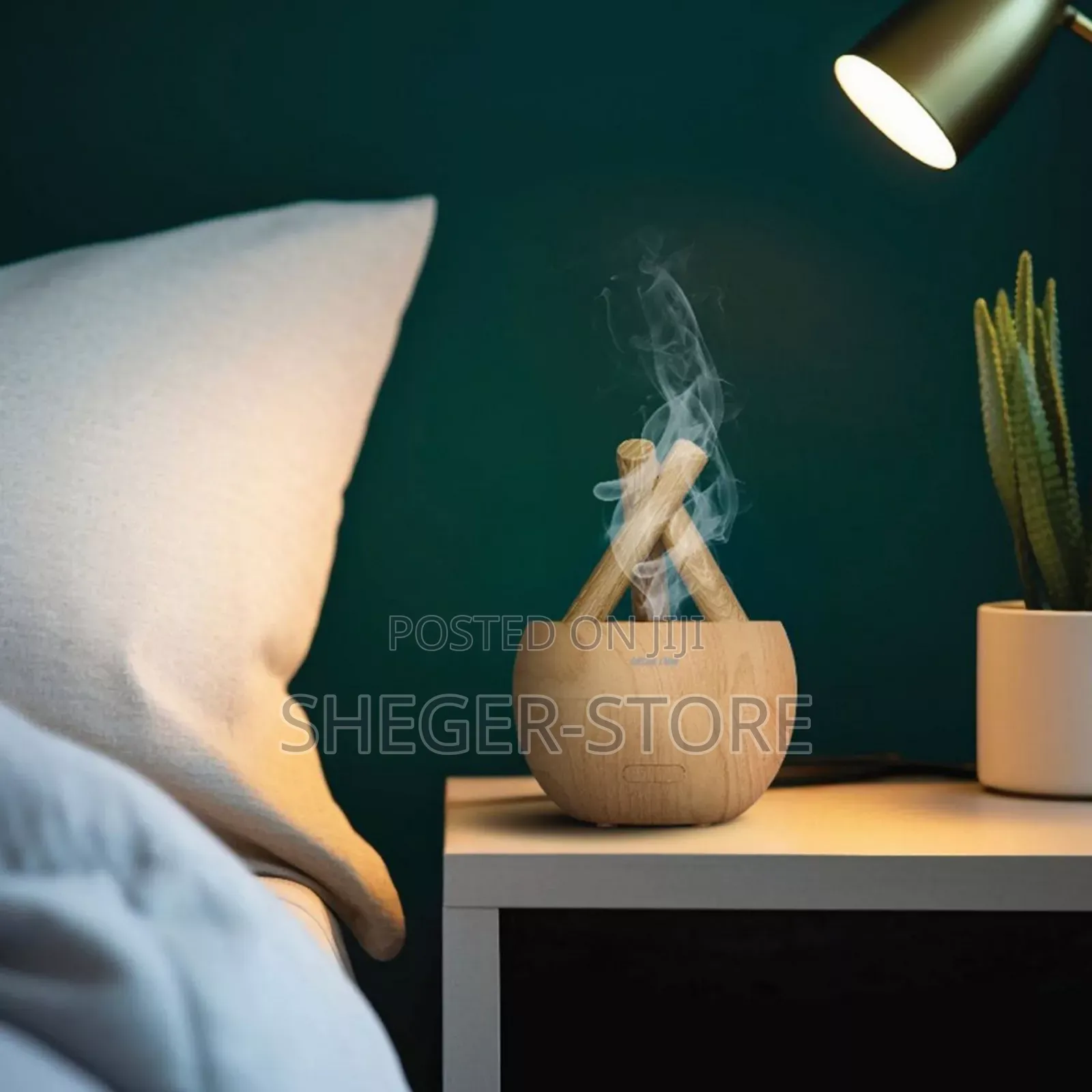 High Class Green Lion Flame Mist Air Diffuser ( ለቤት መልካም መዓዛን የሚሰጥ )