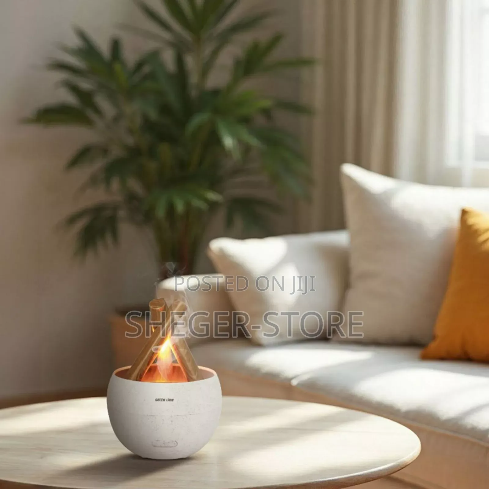 High Class Green Lion Flame Mist Air Diffuser ( ለቤት መልካም መዓዛን የሚሰጥ )