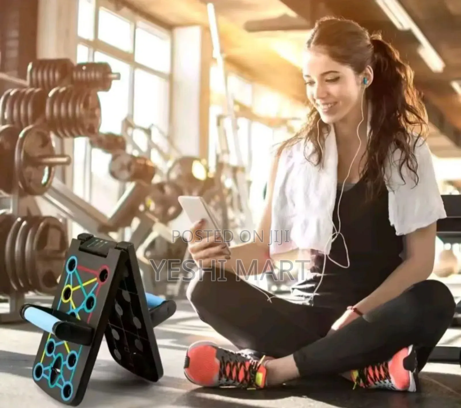 Multi-Functional Home Fitness Equipment, Ergonomic Push-Up Training