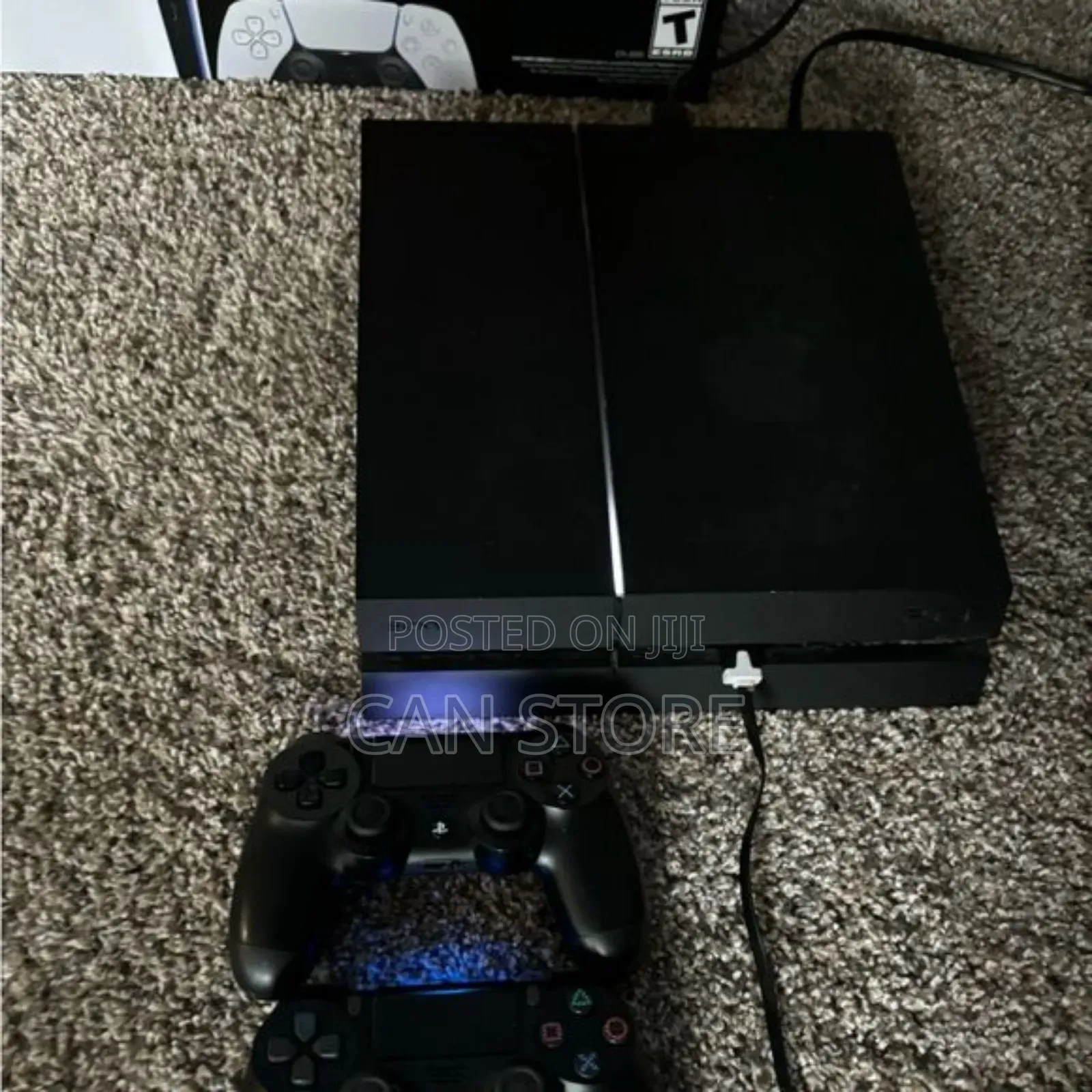 Playstation 4fat Full Accessories With 5games Installed