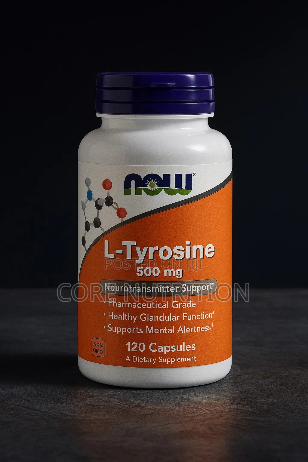 L-Tyrosine , 500mg , 120 Capsules