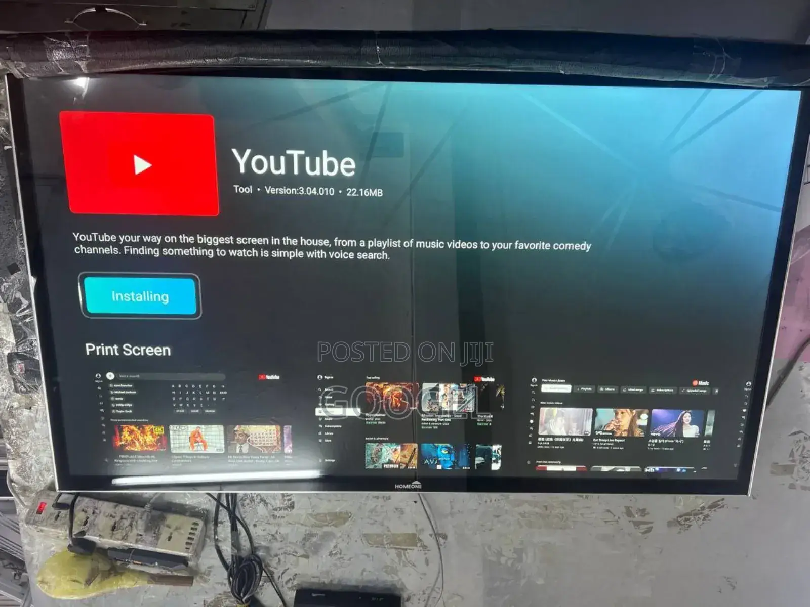 Home 55inch Ultra Tv