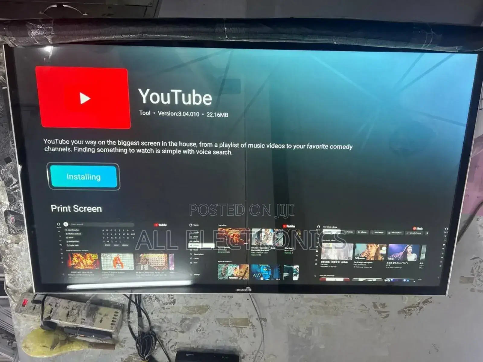 Home 55inch Ultra Tv