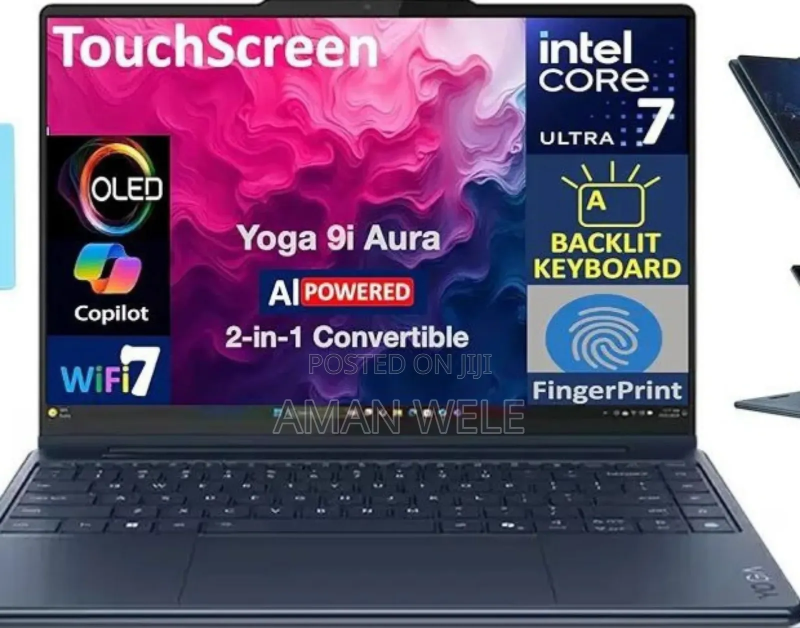 New Laptop Lenovo Yoga 9i 32GB Intel Core Ultra 7 SSD 1T