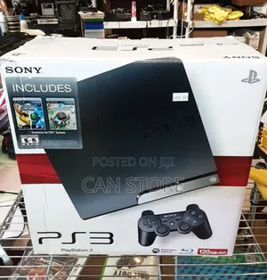 Photo - Playstation 3 Slimmmmm ከ ሁለት Joystick ጋር