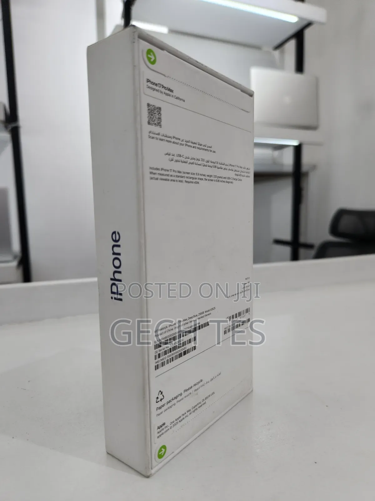 New Apple iPhone 17 Pro Max 256 GB Blue