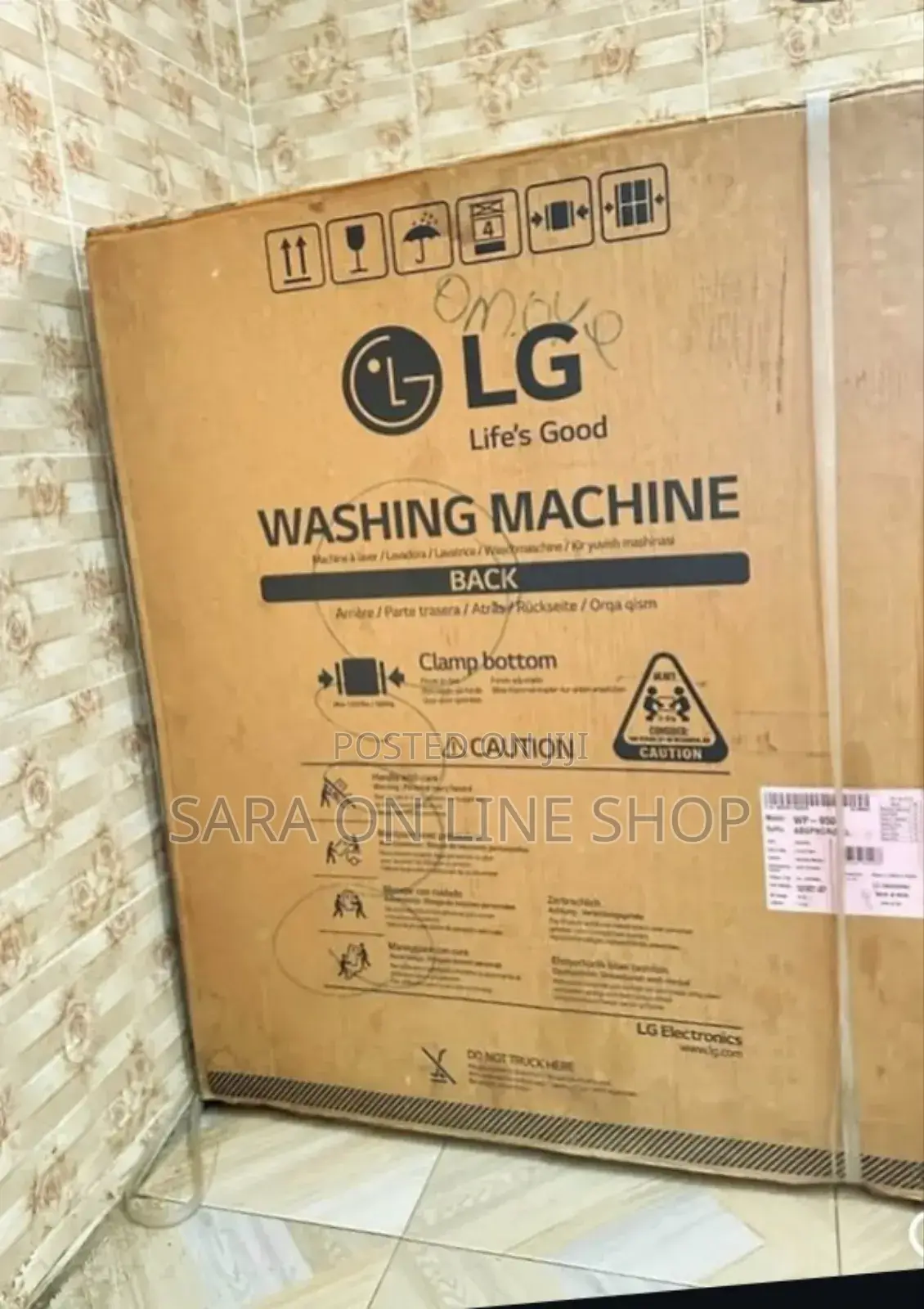 Lg 20/12kg Full Mannual Washing 10 Years Warrnty Free Delivery