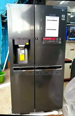 Photo - Lg Refrigerator Side by Side 4door 600 Fridge Lg