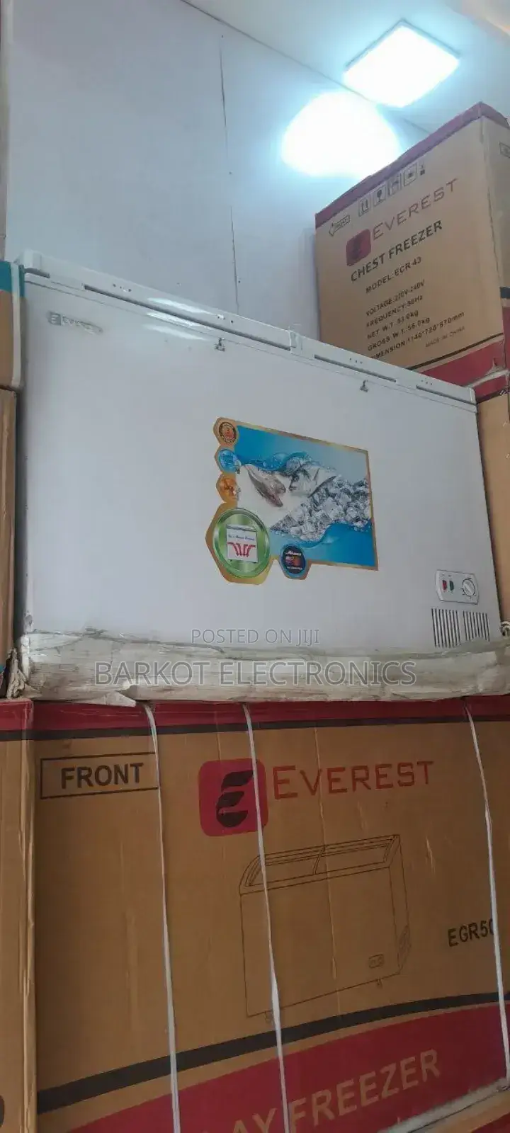 Everest Dip Chest Freezer 500 Model 630 780 Hulum Model Alen Delu