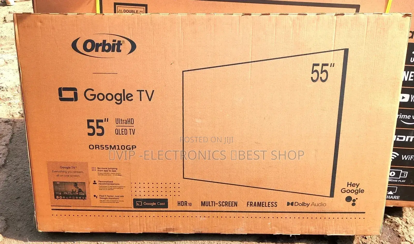 Orbit Tv 55 Inch Tv Smart Android New 2025 Tv