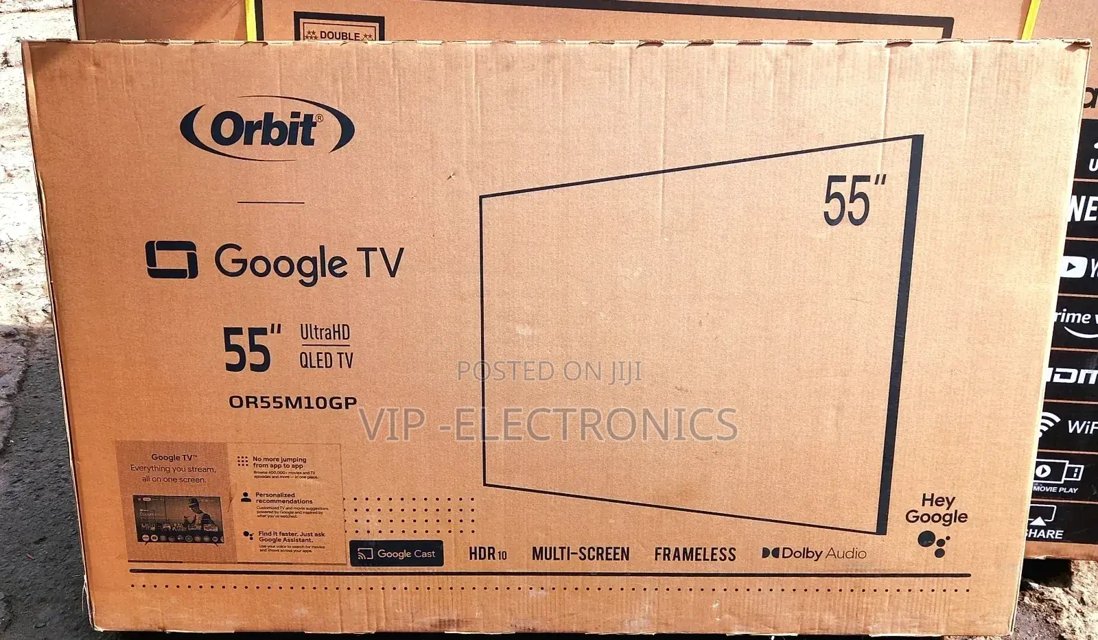 Orbit Tv 55 Inch Tv Smart Android New 2025 Tv