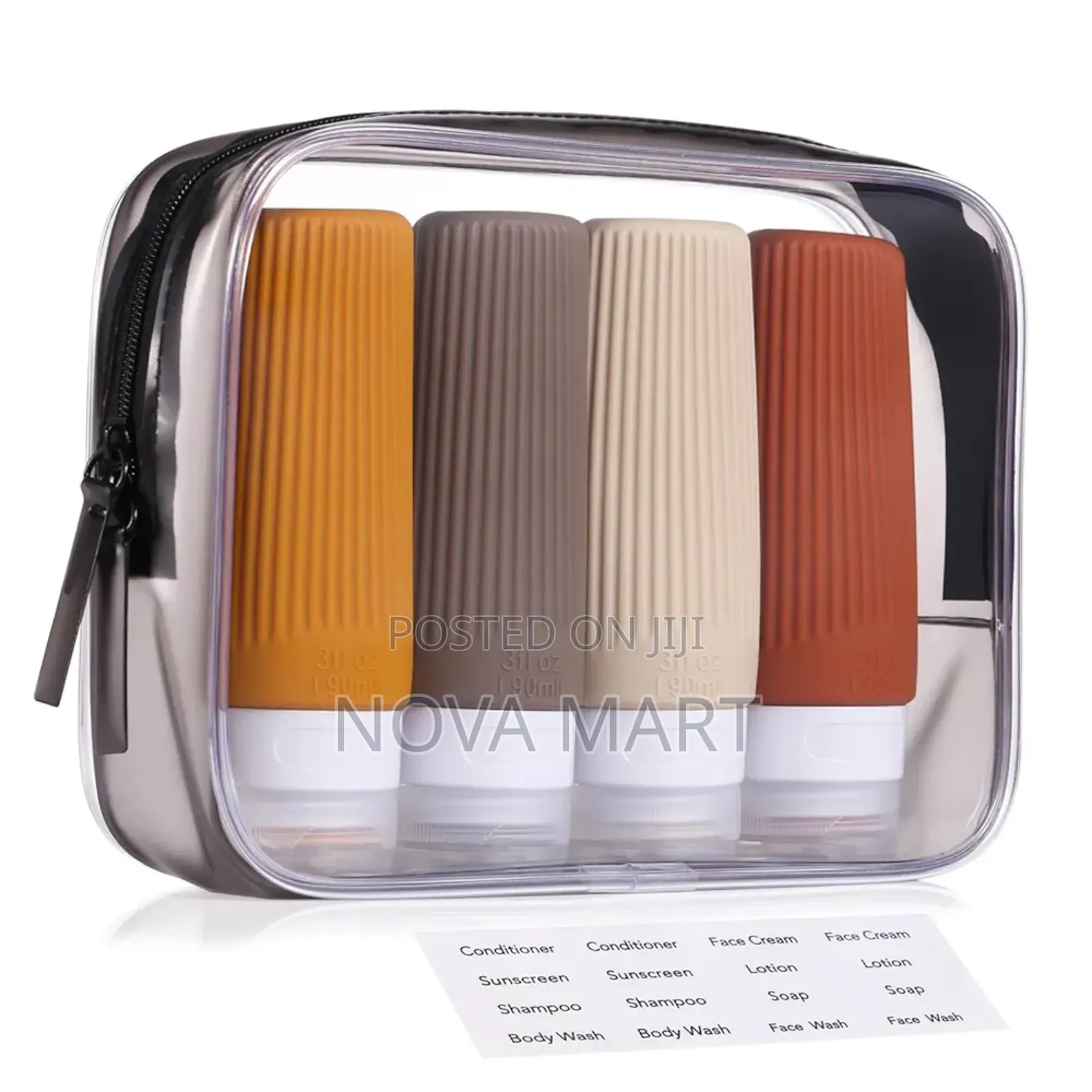 4pcs Travel Squeeze Bottle