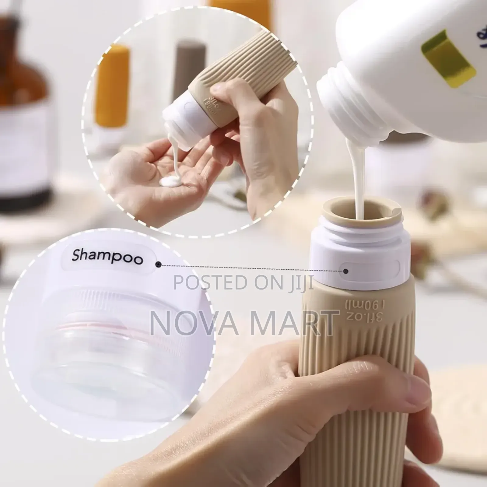 4pcs Travel Squeeze Bottle