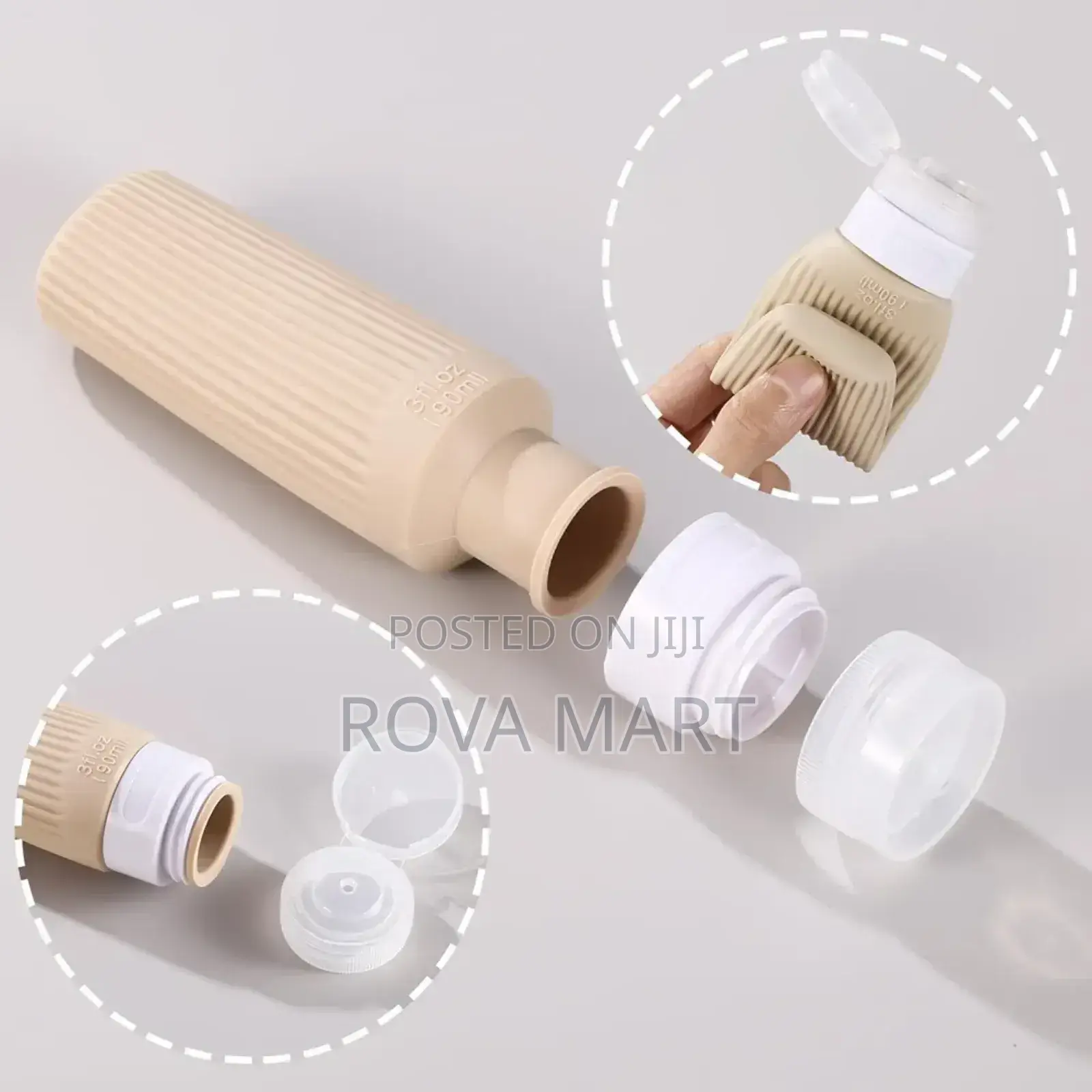 4pcs Travel Squeeze Bottle