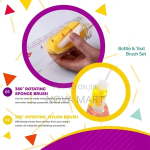 3pcs Baby Bottle Brush