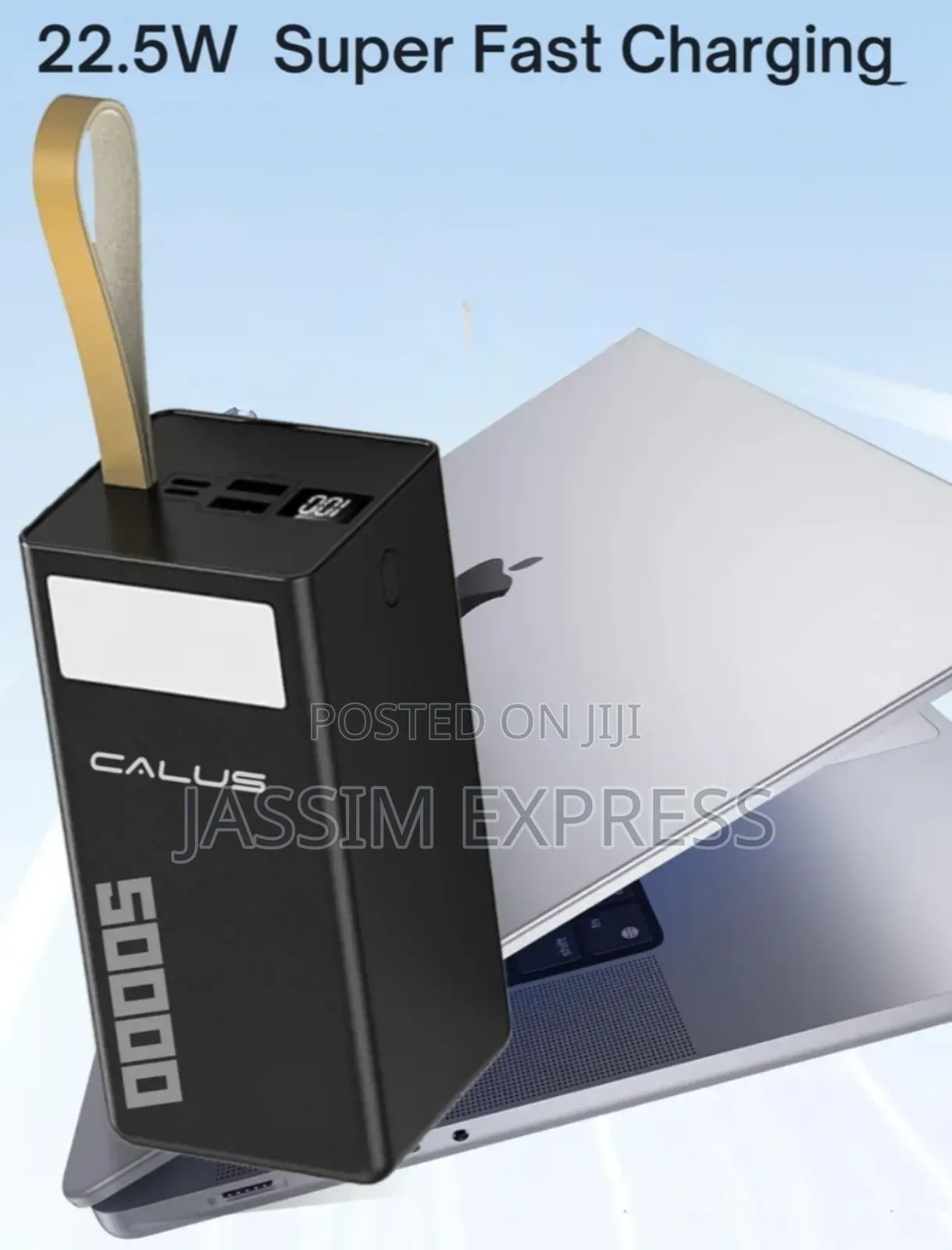 50000 Mah Power Bank Usb Type C Battery Pack 22.5w Super Fast Charging