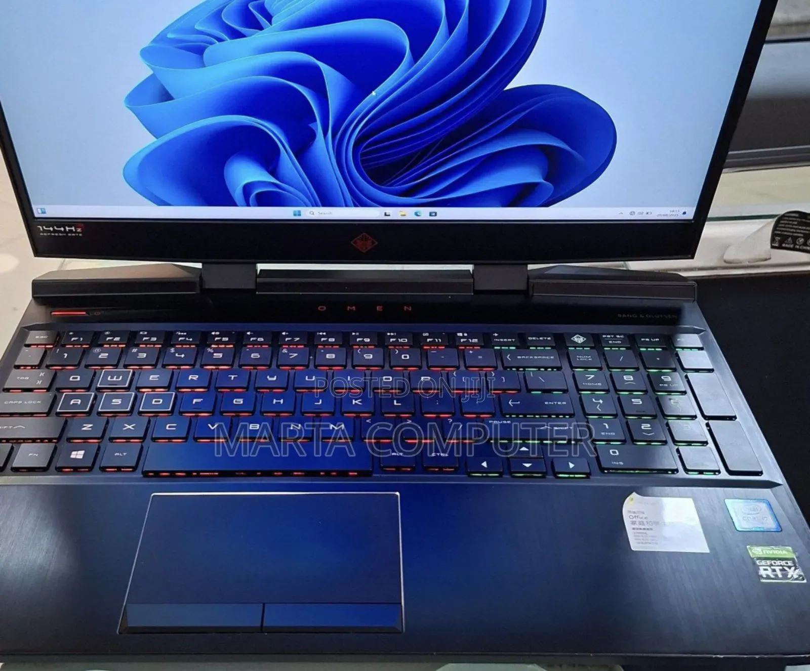 New Laptop HP Omen 15 16GB Intel Core I7 SSD 256GB