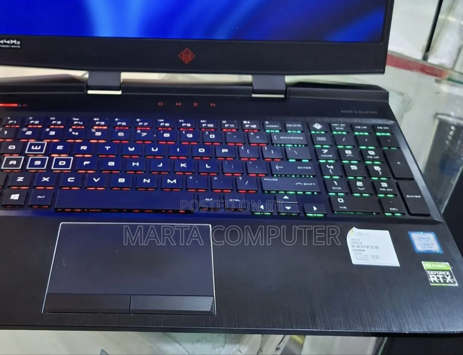 New Laptop HP Omen 15 16GB Intel Core I7 SSD 256GB