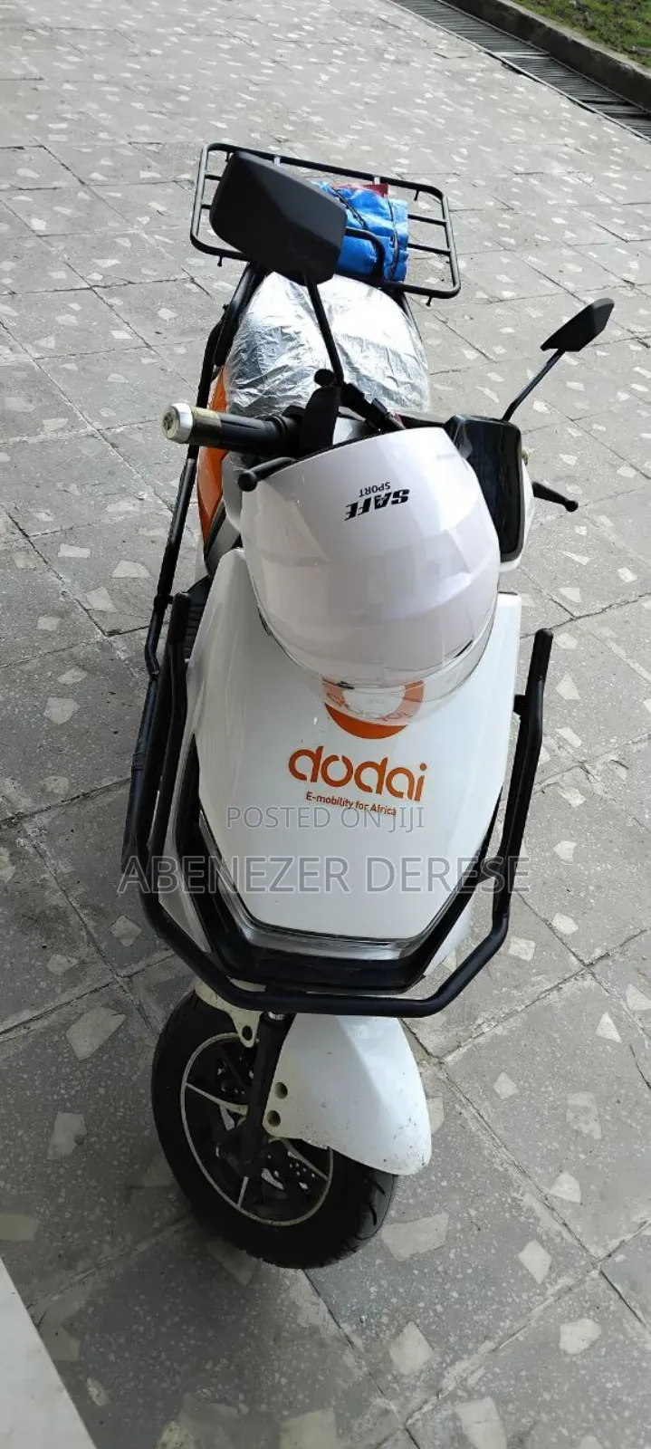 New Motorcycle 2024 White