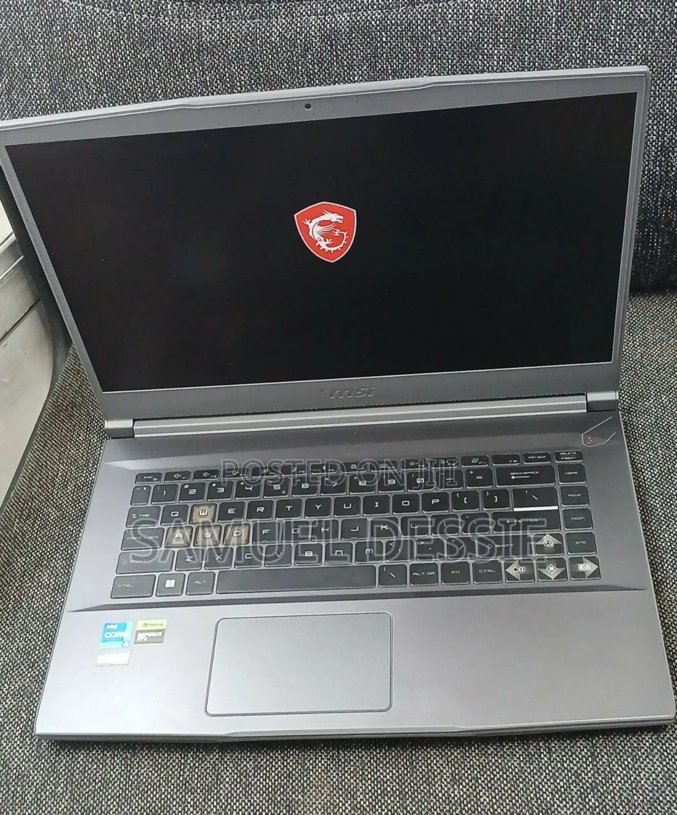 New Laptop MSI 16GB Intel Core I5 SSD 512GB