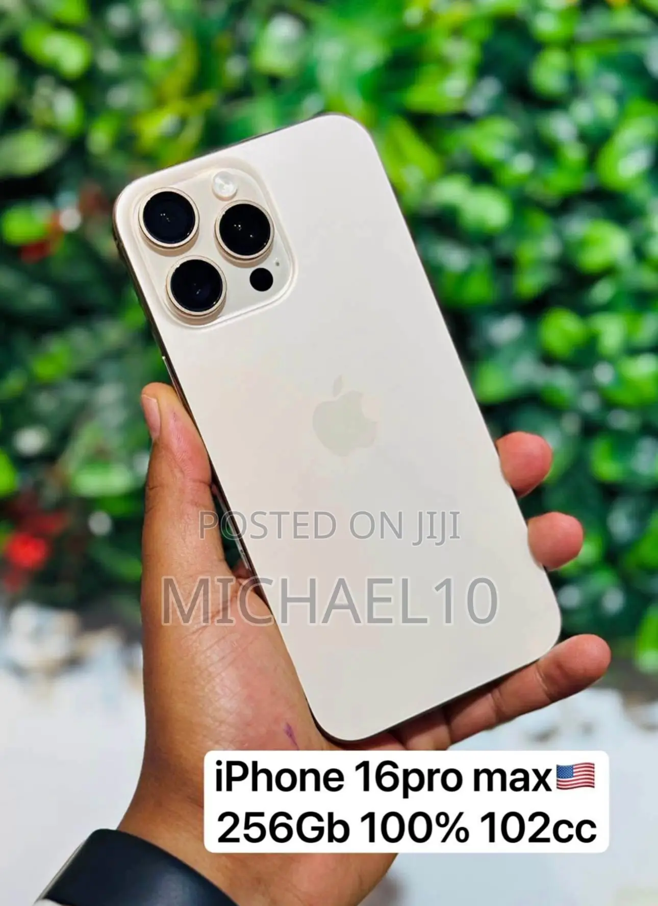 New Apple iPhone 16 Pro Max 256 GB White