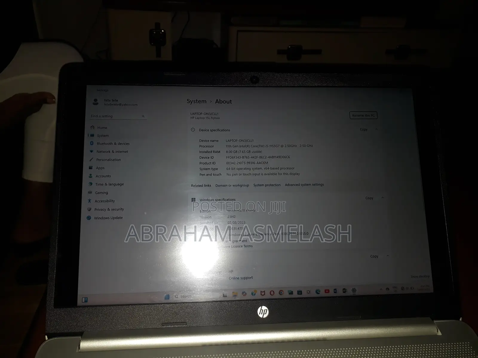 New Laptop HP Envy X360 8GB Intel Core I5 HDD+SSD 500GB