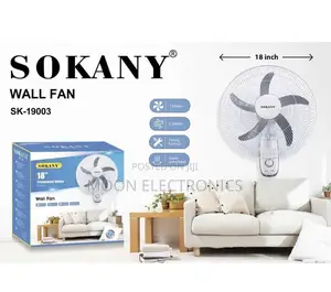  Sokany Stand Fan – Elegant Design, Powerful Cooling!