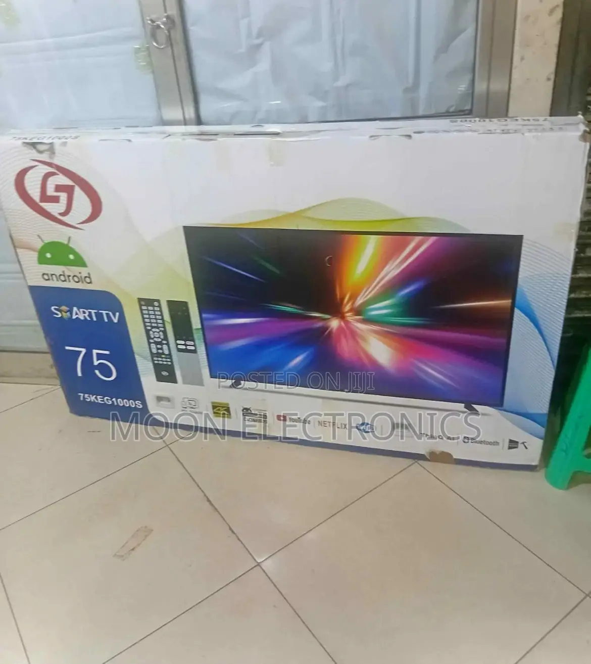 Lj 75” Smart Android Tv – Ultra Hd Big Screen Experience!