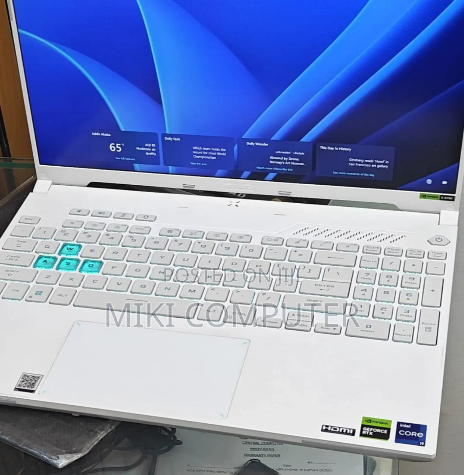 New Laptop Asus TUF Gaming A15 32GB Intel Core I9 SSD 1T