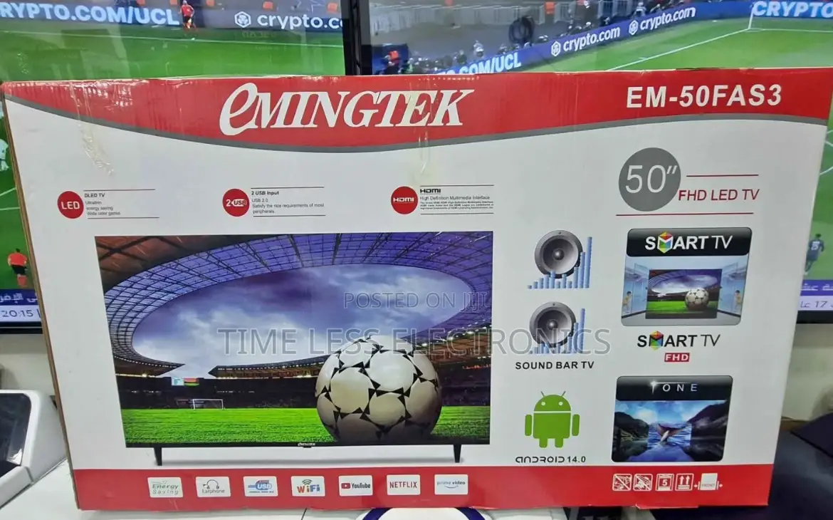 Emingtek Smart Tv – Stunning Clarity Smart Entertainment!