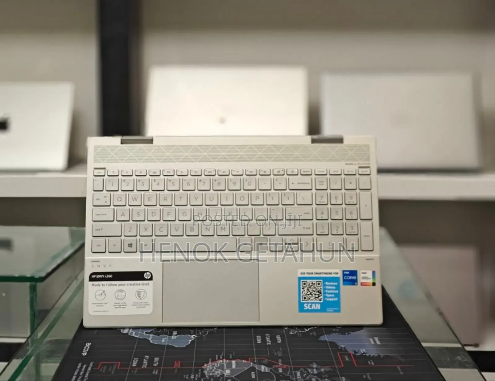 New Laptop HP Envy X360 8GB Intel Core I7 SSD 256GB