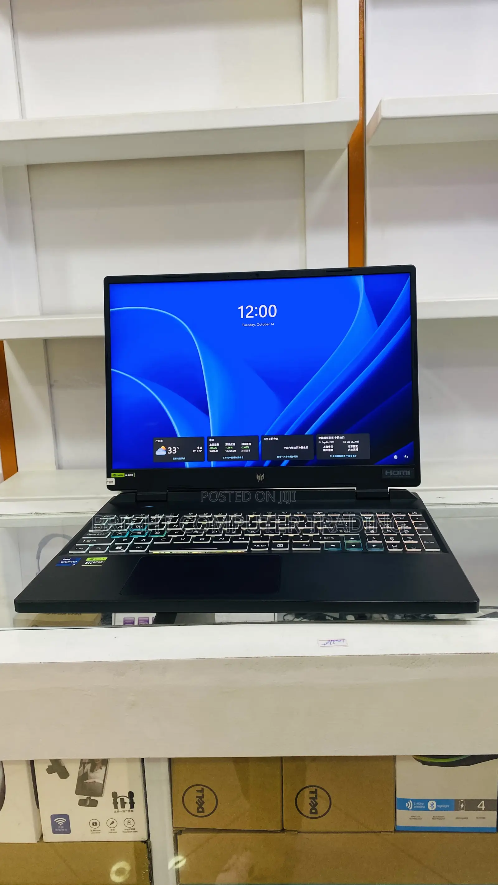 New Laptop Acer Predator 17 16GB Intel Core I9 SSD 1T