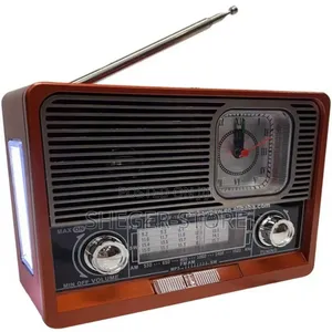 Portable Radio With Bluetooth Speaker Led(Classic Radio Wireless Audio