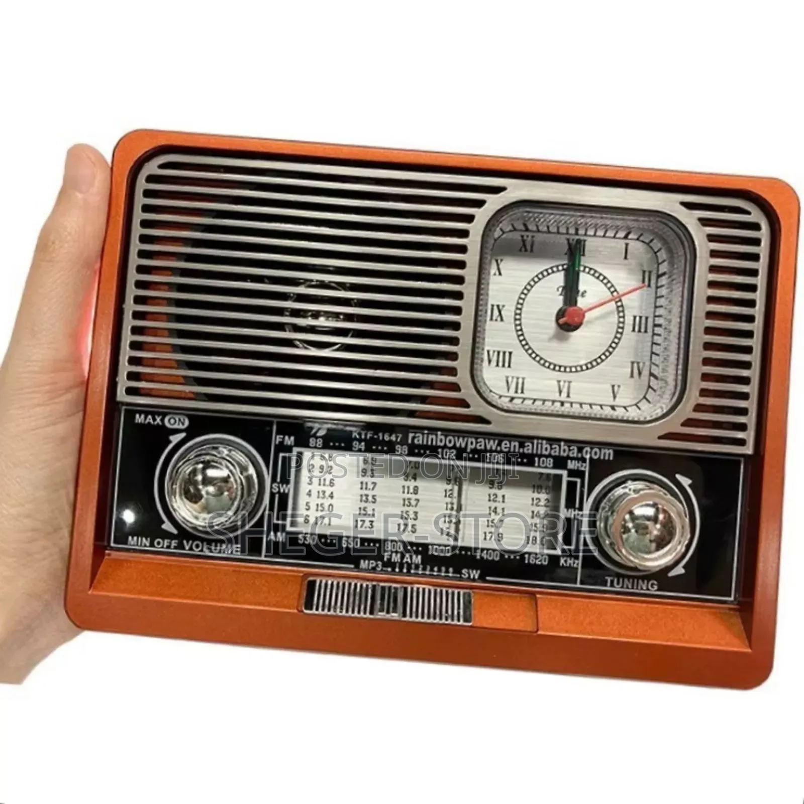 Portable Radio With Bluetooth Speaker Led(Classic Radio Wireless Audio