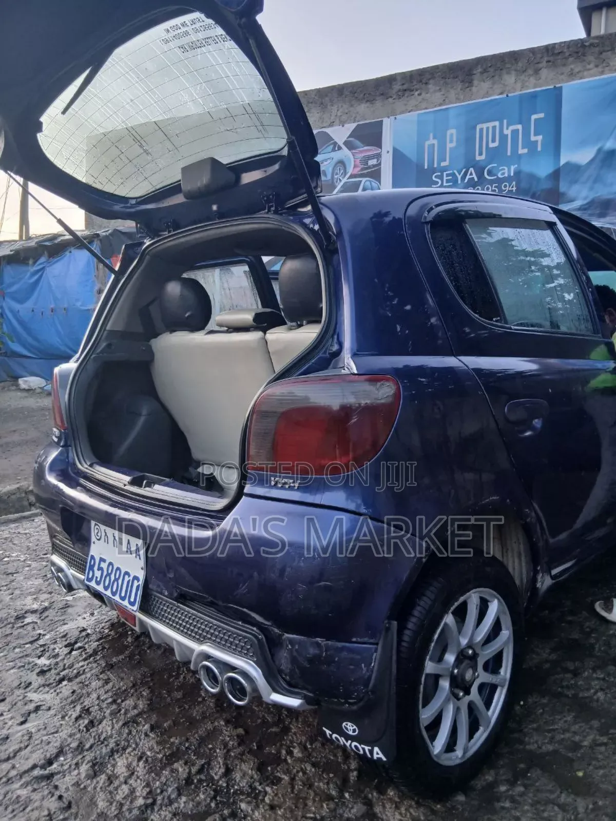 Toyota Vitz 2001 Blue