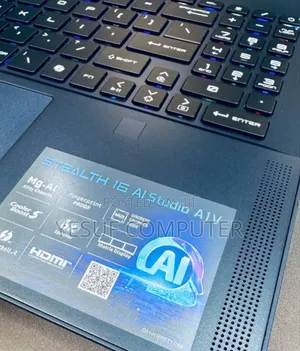 New Laptop MSI Stealth 16 AI Studio 32GB Intel Core Ultra 9 SSD 1.5T