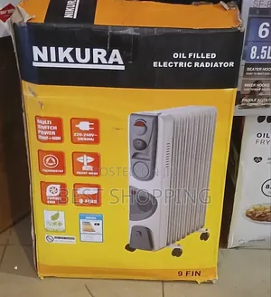 Photo - Nikura Oil Heater With Fan 2900 Watt