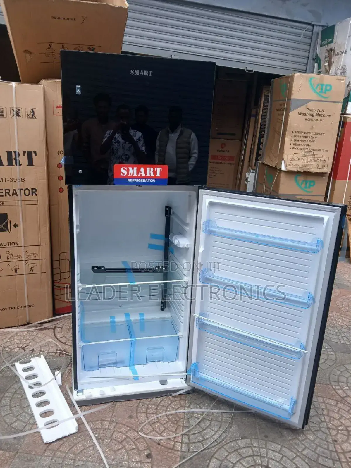 The Future of Cooling Is Here! Smart Glass Door Refrigerator 395”