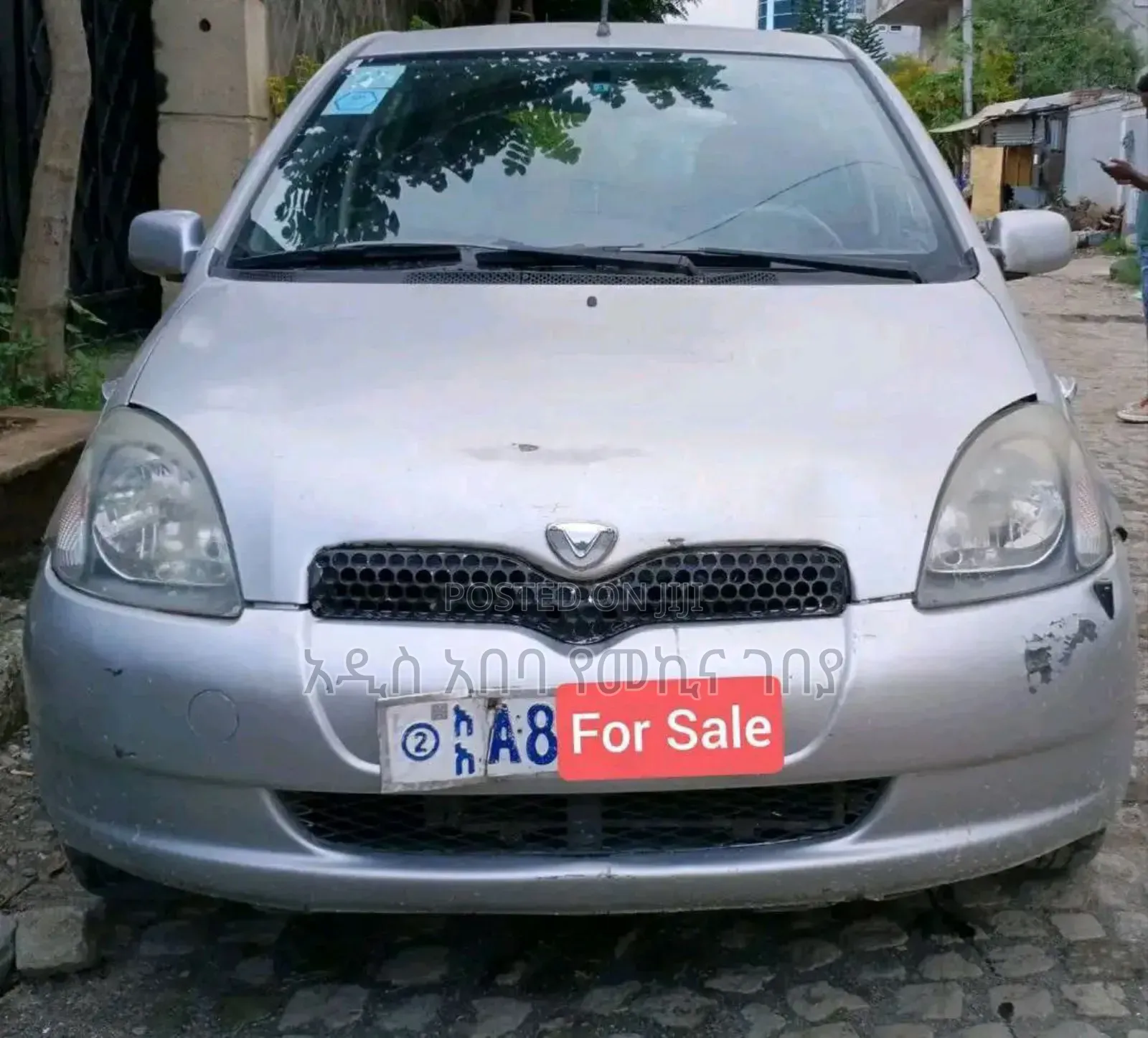 Toyota Vitz 1.0 FWD 3dr 2001 Silver