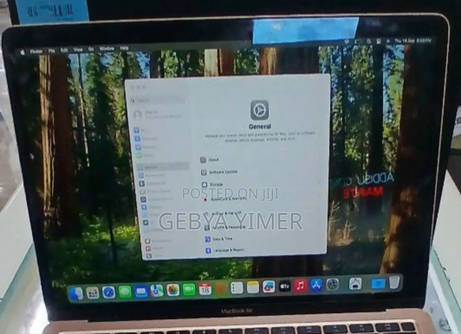 New Laptop Apple MacBook Air 2020 M1 8GB Apple M1 SSD 256GB