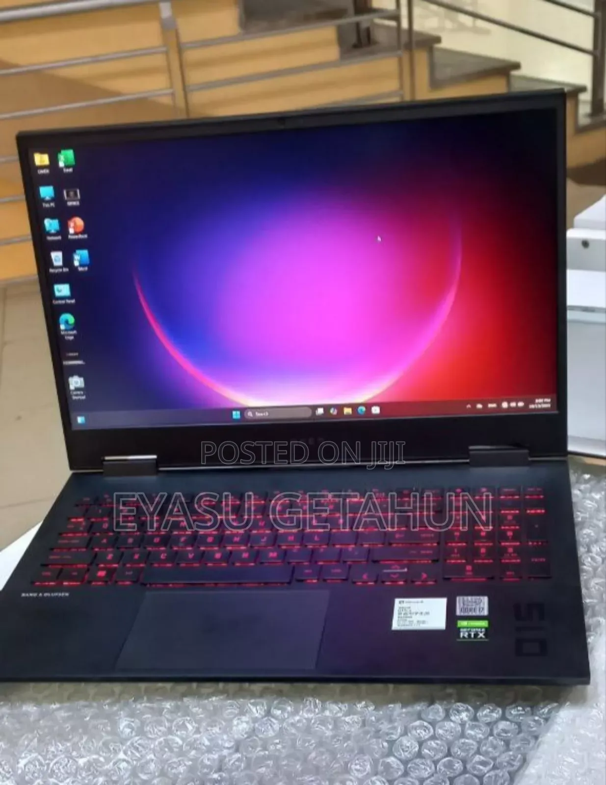 New Laptop HP Omen 15 16GB Intel Core I7 SSD 512GB