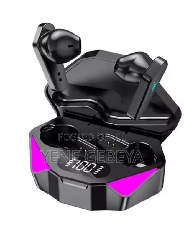 Led Wireless Bluetooth Headset Waterproof Noise