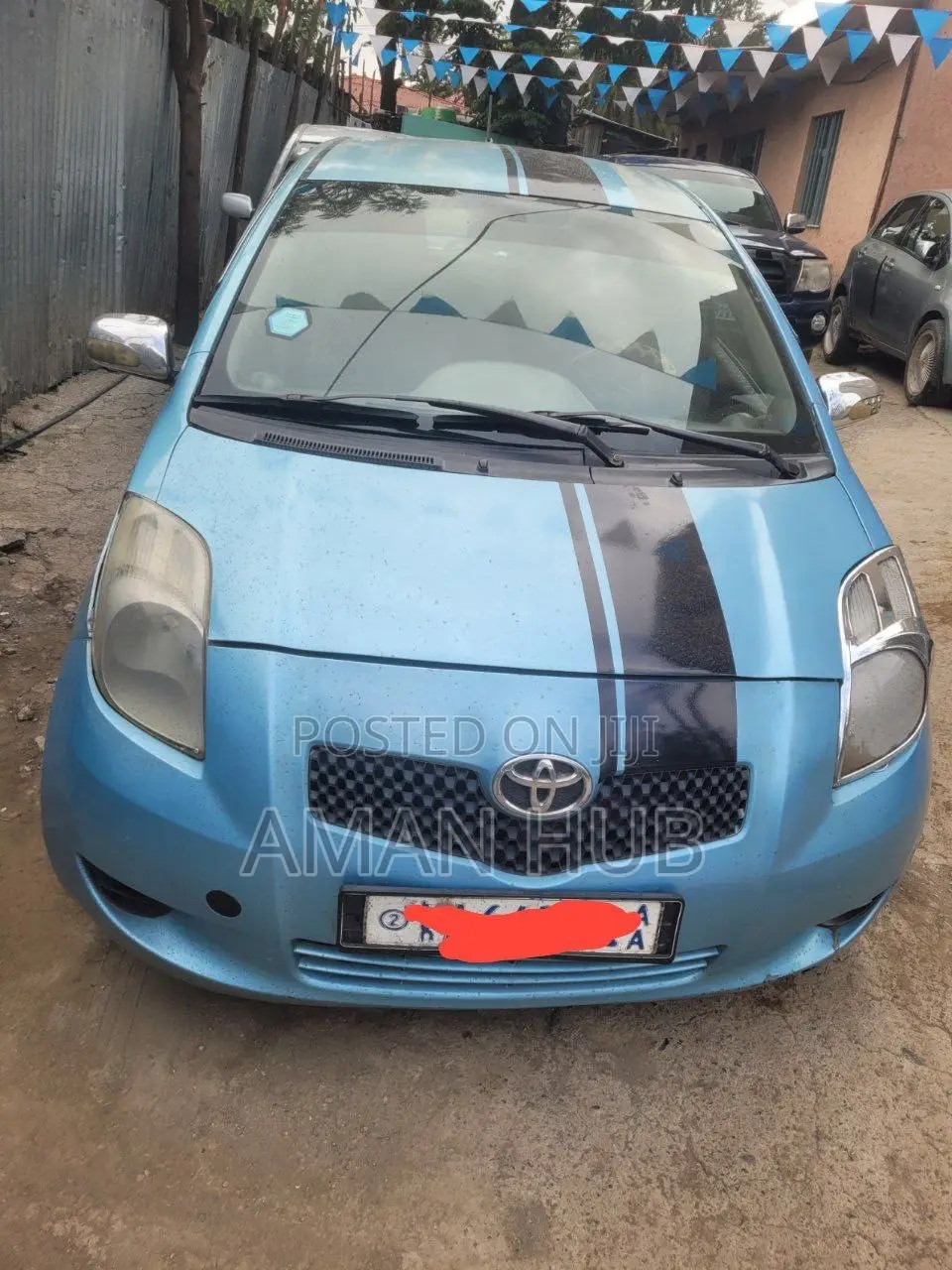 Toyota Yaris 2007 Blue