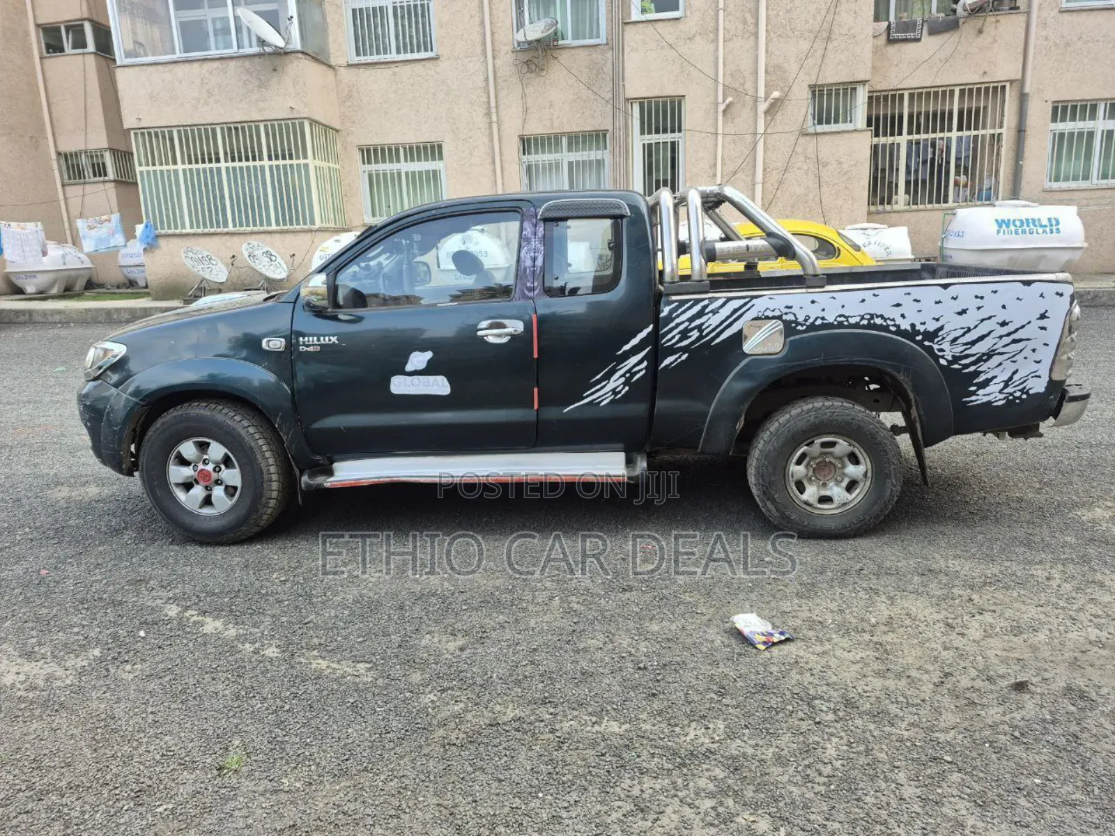 Toyota Hilux 2.5 D-4D 2007 Black