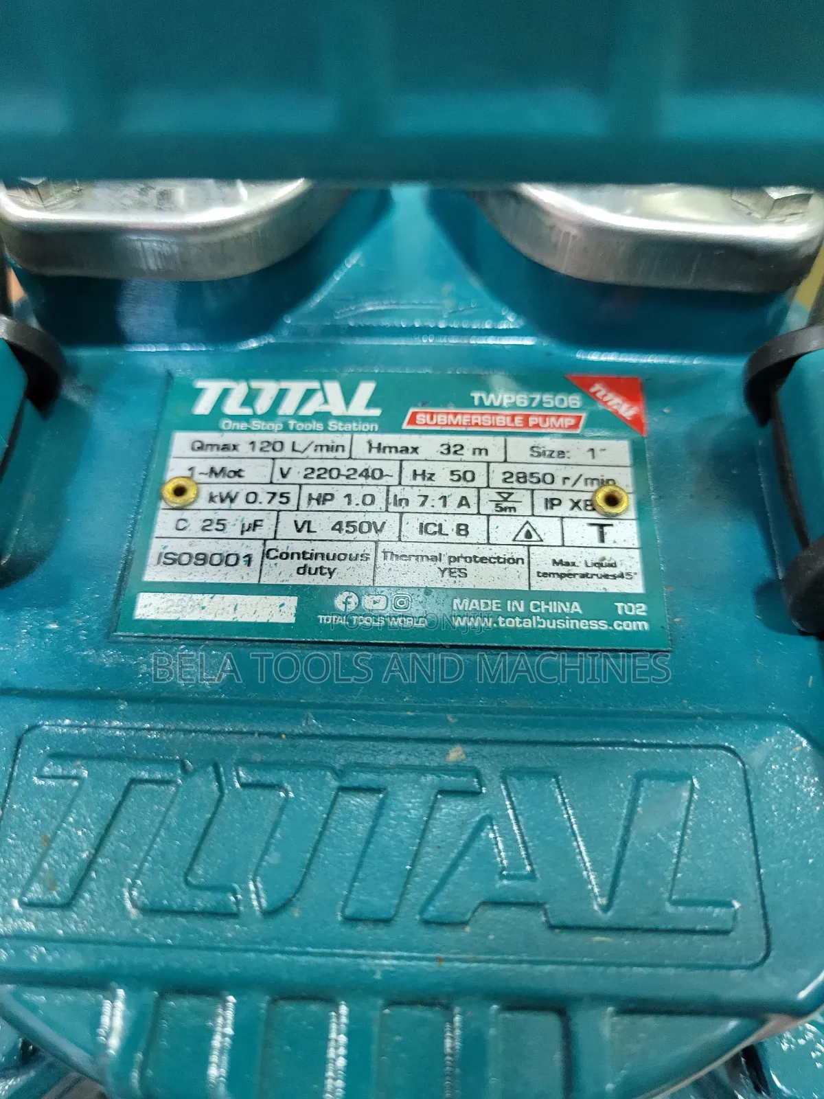 Original Total 1hp Water Pump Submersible