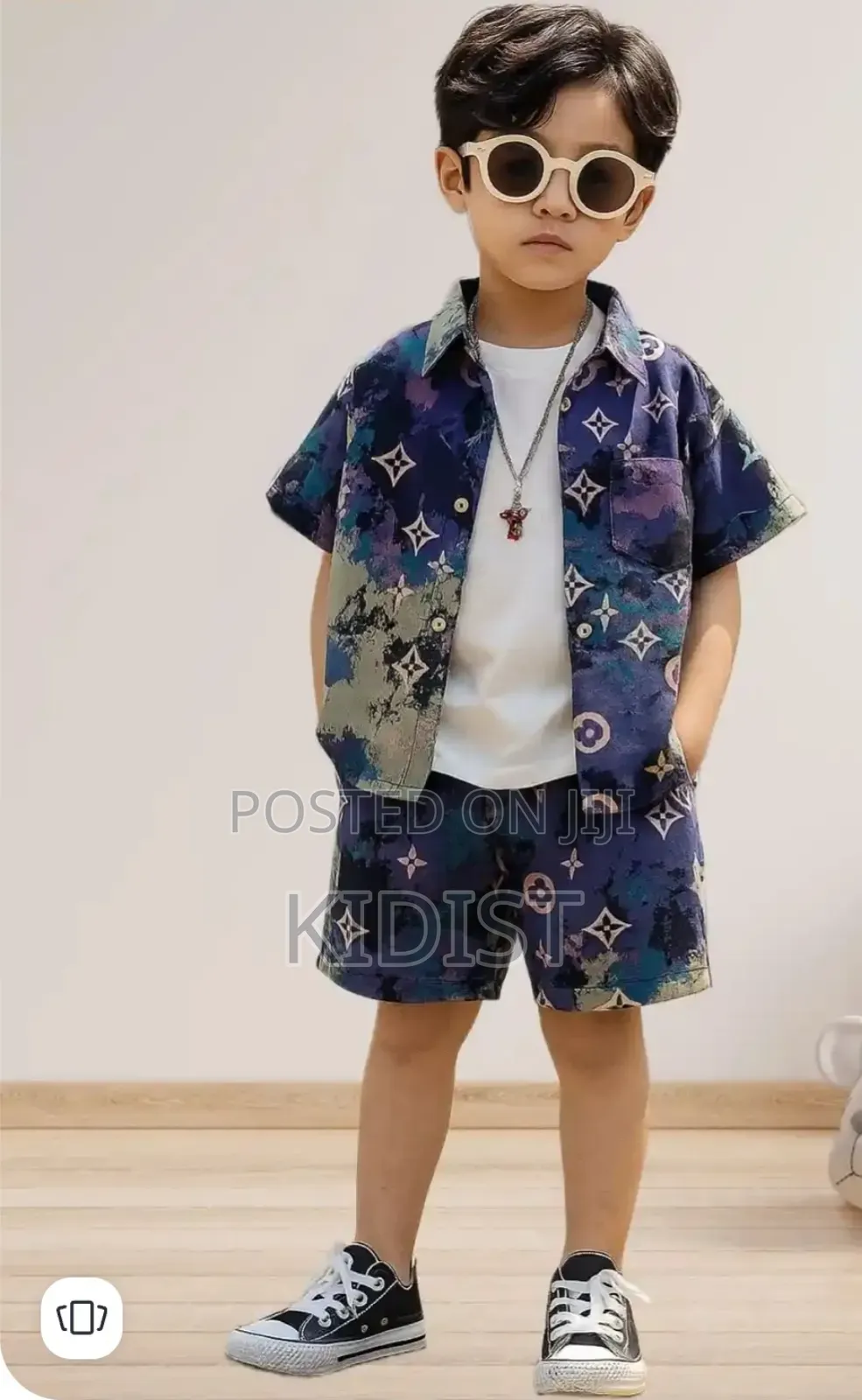 Baby Boy Two Peice Cloth(ቁምጣ እና ሸሚዝ)