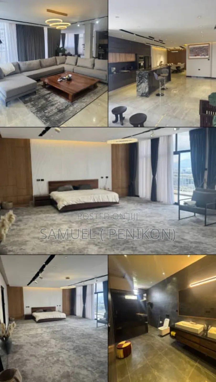 Furnished 5bdrm Penthouse in Luxury Apartment, Yeka for sale